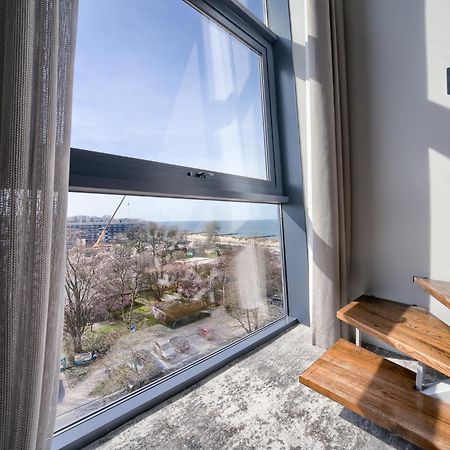 Apartamentyprzymorzu Marine***** Apartament Dwupoziomowy Z Widokiem Na Morze Колобжег Экстерьер фото