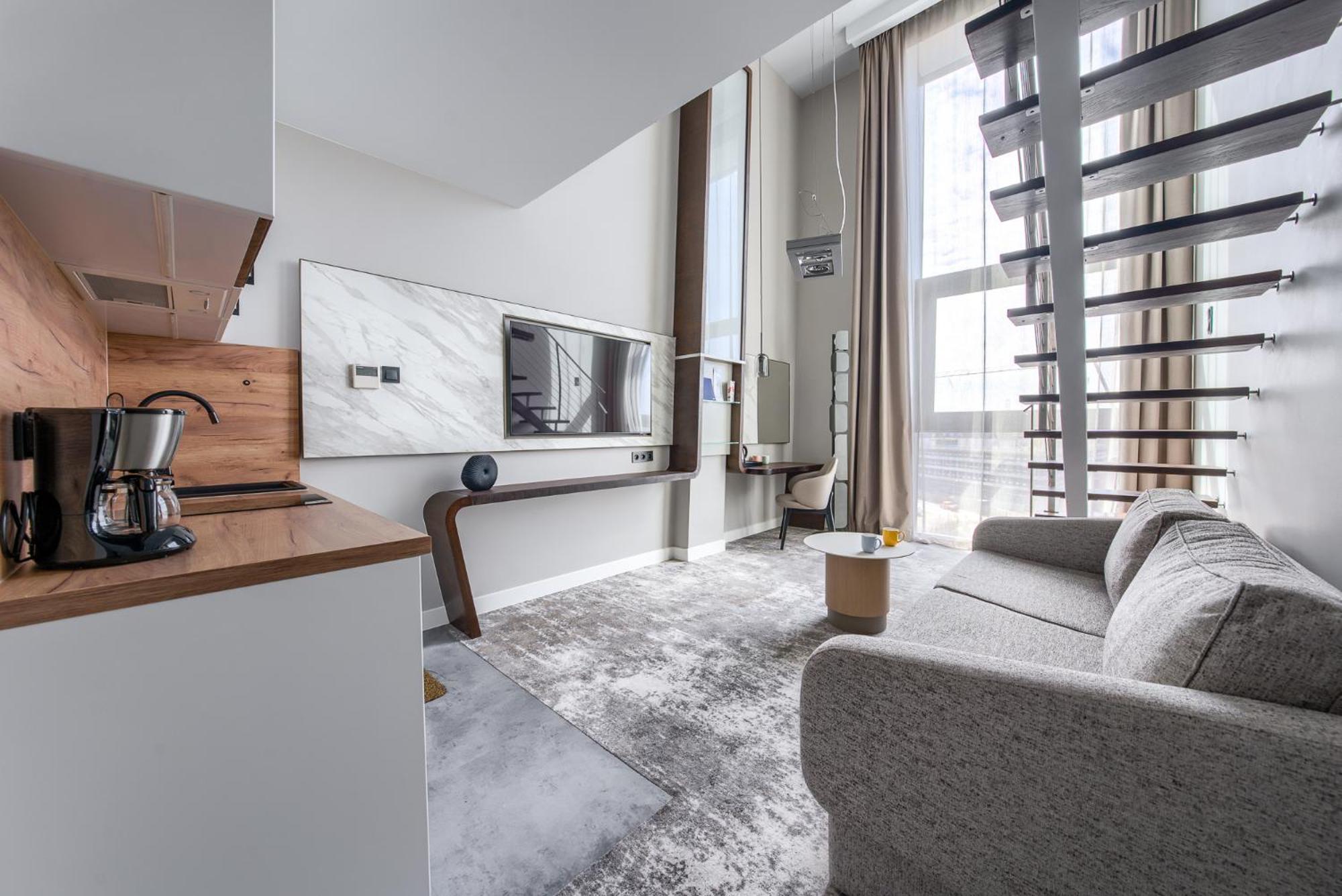 Apartamentyprzymorzu Marine***** Apartament Dwupoziomowy Z Widokiem Na Morze Колобжег Экстерьер фото